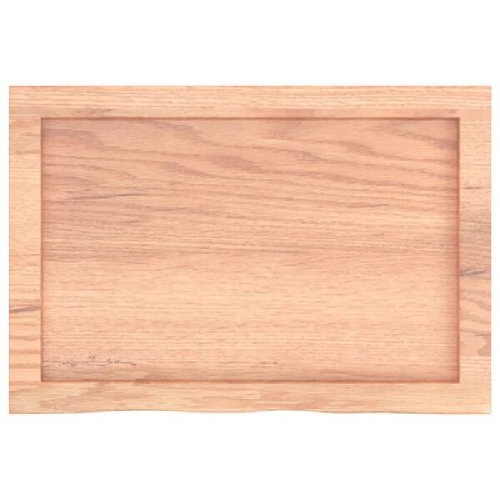 Vidaxl Plateau de lavabo en chêne massif 60x40cm - 40% de remise