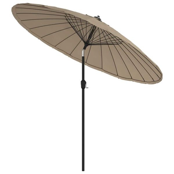 Vidaxl Parasol de jardin en aluminium 250 cm taupe - 40% de remise