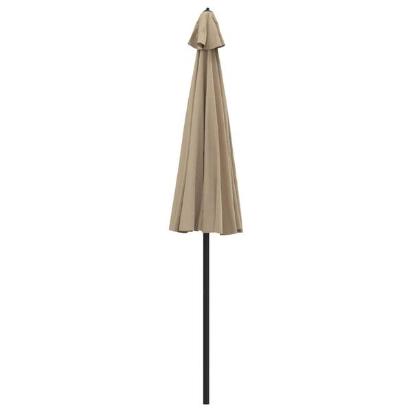 Vidaxl Parasol de jardin en aluminium 250 cm taupe - 40% de remise