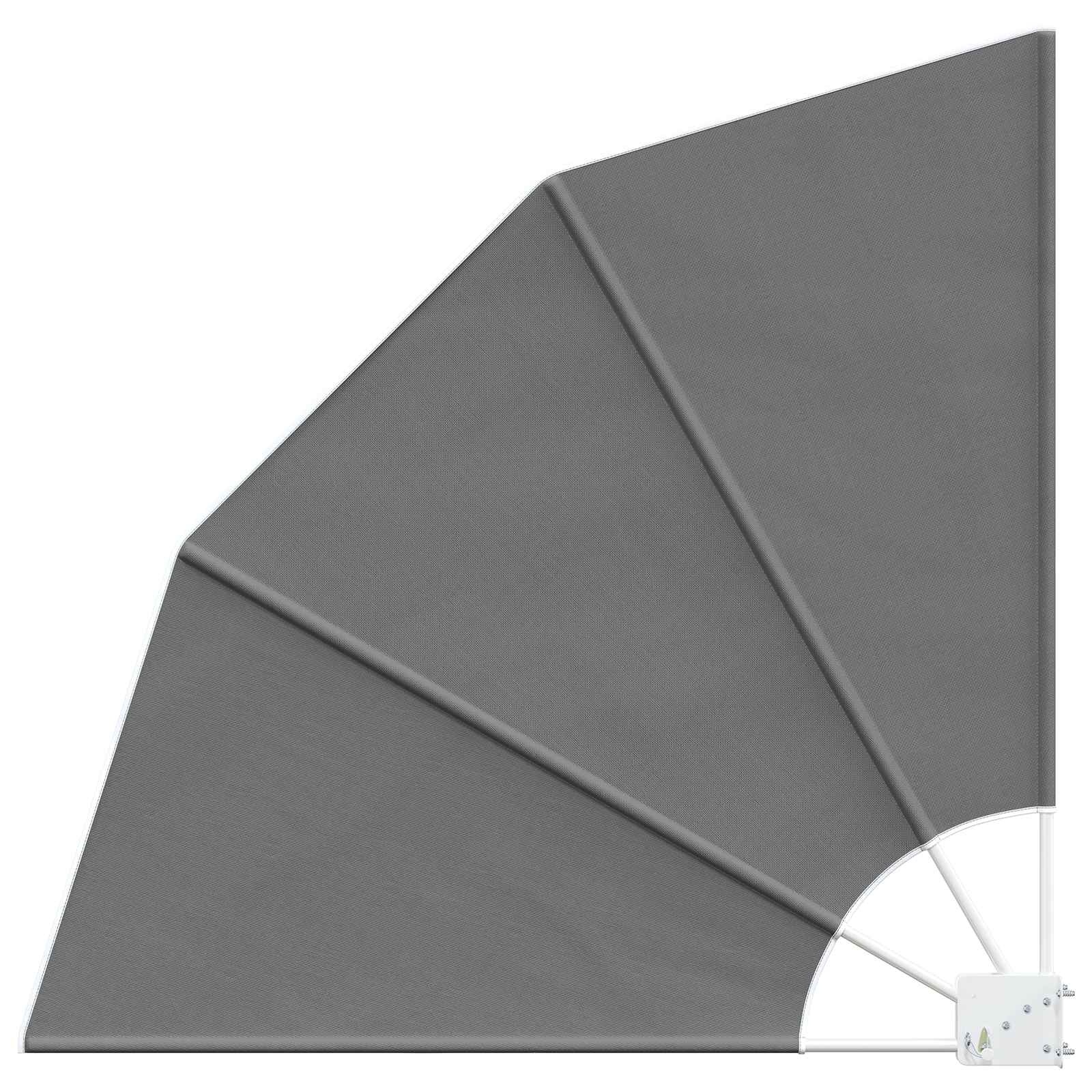 Vidaxl Pare-vue pour balcon 140x140 cm gris clair - 37% de remise