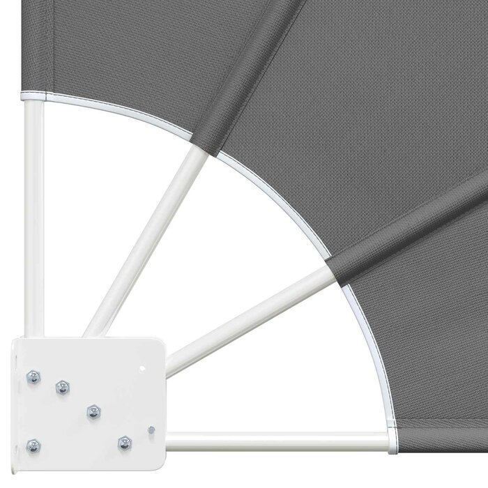 Vidaxl Pare-vue pour balcon 140x140 cm gris clair - 37% de remise