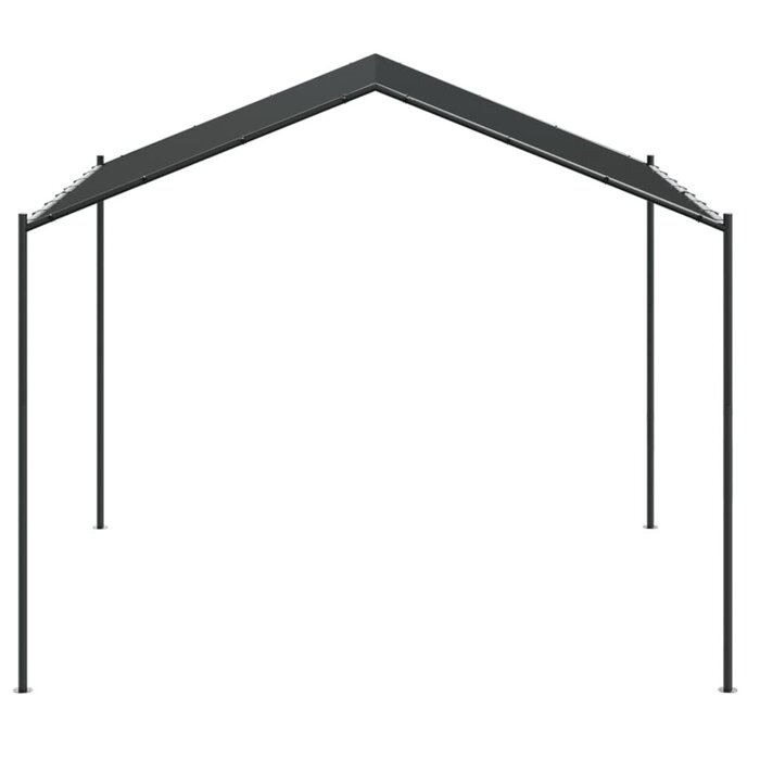 Vidaxl Pavillon de jardin 4x4 m acier anthracite - 35% de remise