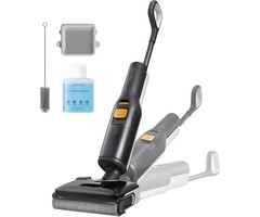 Aspirateur laveur 2-en-1 Noir gris Taille L - 42% de remise