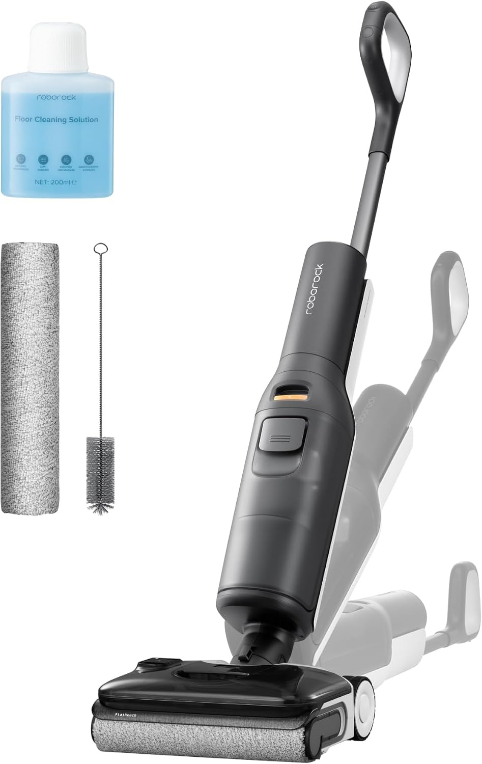 Aspirateur laveur 2-en-1 Noir gris Taille L - 42% de remise