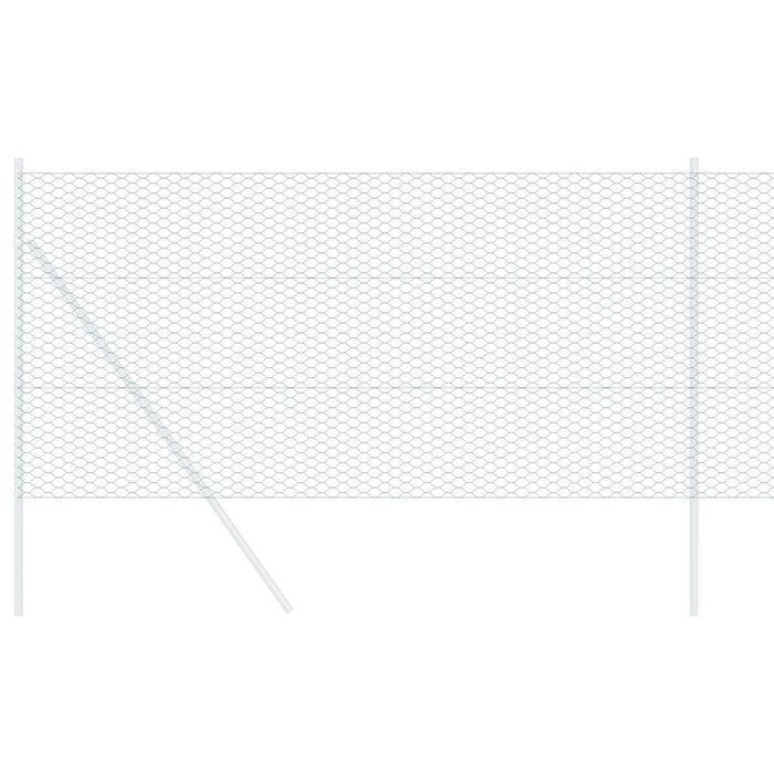 Vidaxl Grillage hexagonal en PVC 1,2 x 100 m - Vert - 34% de remise
