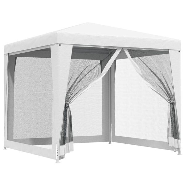 Vidaxl Tonnelle de jardin 2,5x2,5m blanche - 40% de remise sur modèle déballé