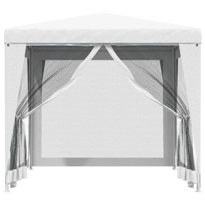 Vidaxl Tonnelle de jardin 2,5x2,5m blanche - 40% de remise sur modèle déballé