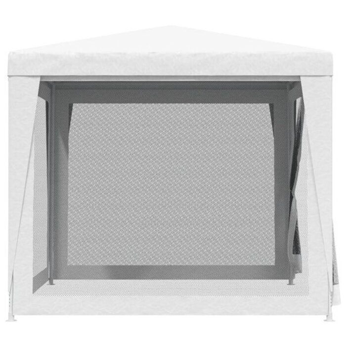 Vidaxl Tonnelle de jardin 2,5x2,5m blanche - 40% de remise sur modèle déballé