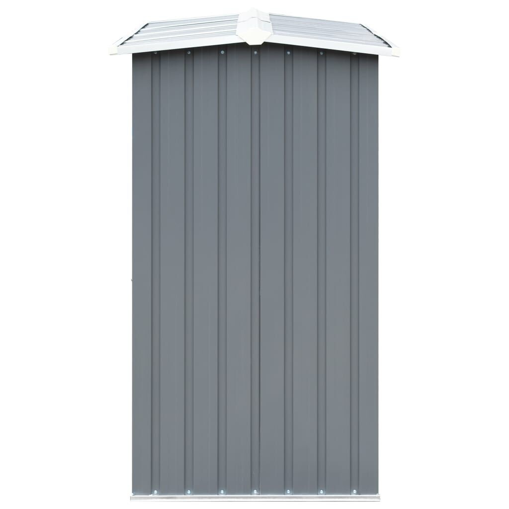 Vidaxl Abri pour bois de chauffage en acier galvanisé - 330x92x153 cm - 35% de remise