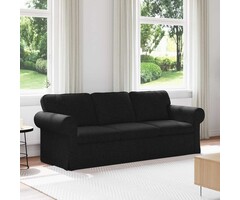 Vidaxl Canapé moderne noir XL - 35% de remise