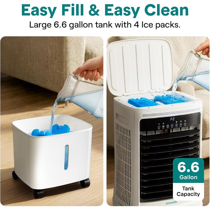 Rafraîchisseur d'air 25L Wi-Fi - 84m² - 41% de remise sur cet article
