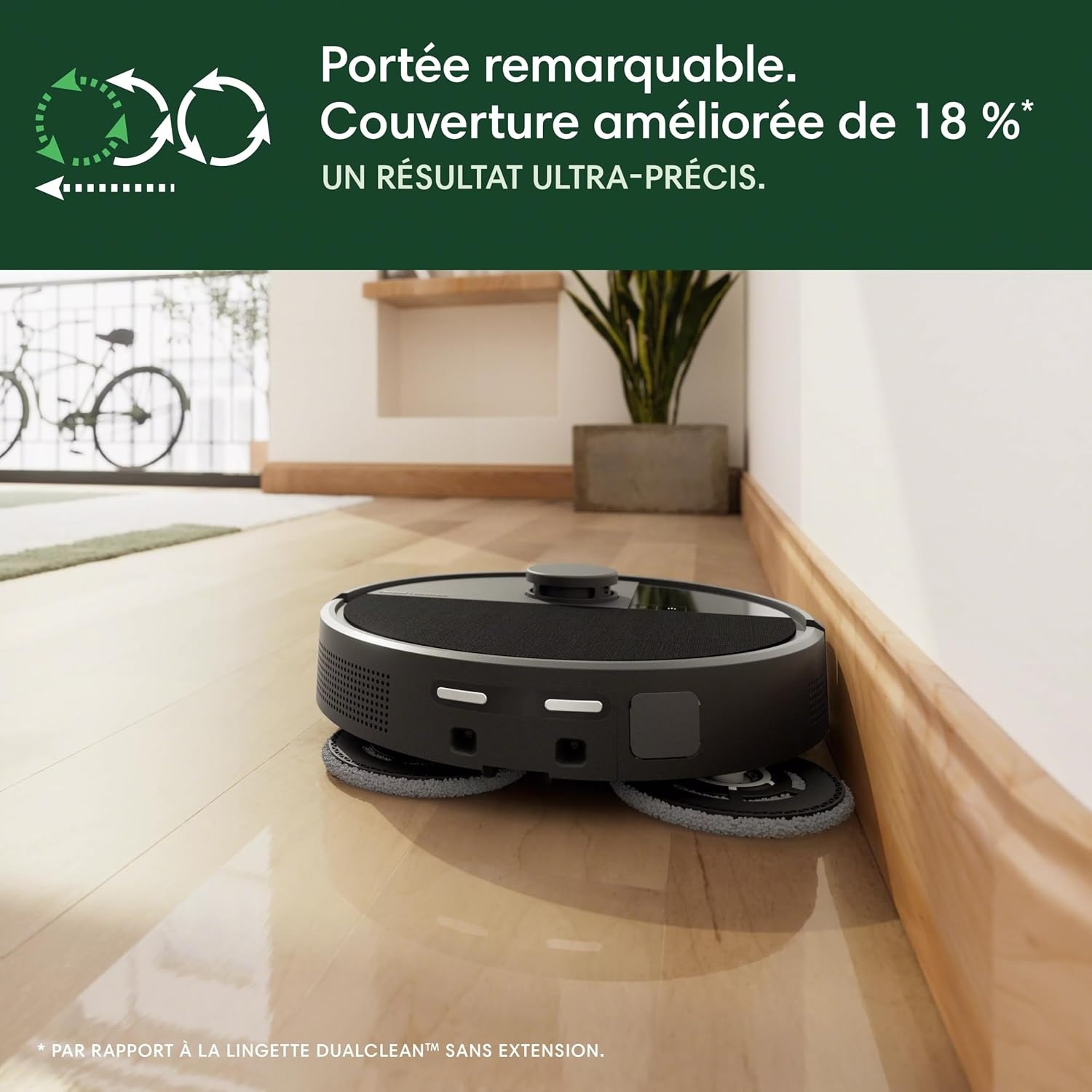 Robot aspirateur et laveur avec station AutoWash - 42% de remise