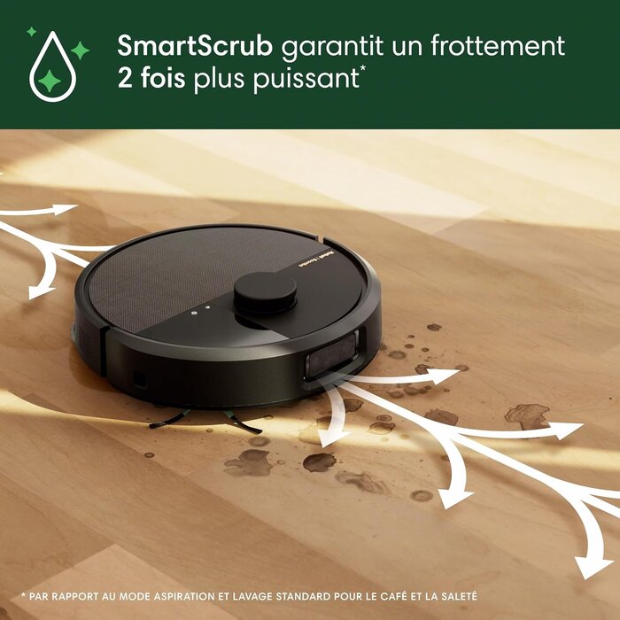 Robot aspirateur et laveur avec station AutoWash - 42% de remise