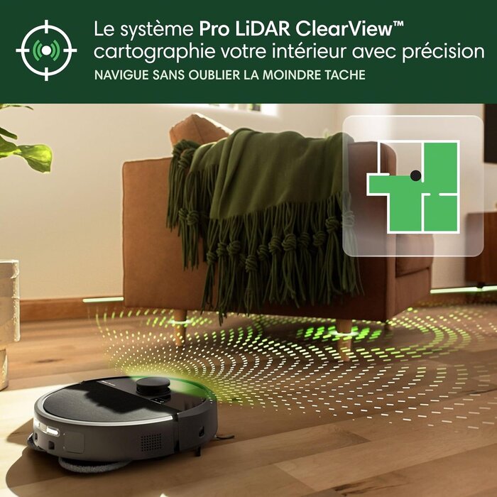 Robot aspirateur et laveur avec station AutoWash - 42% de remise