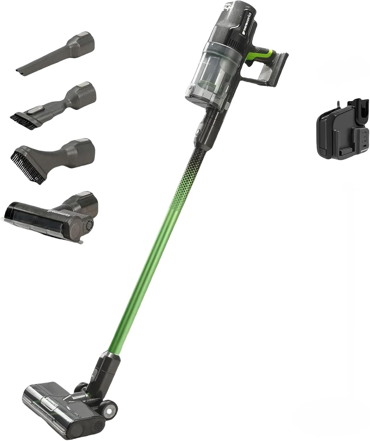 Aspirateur Balai Sans Fil 24V 500W - Vert - 41% de remise