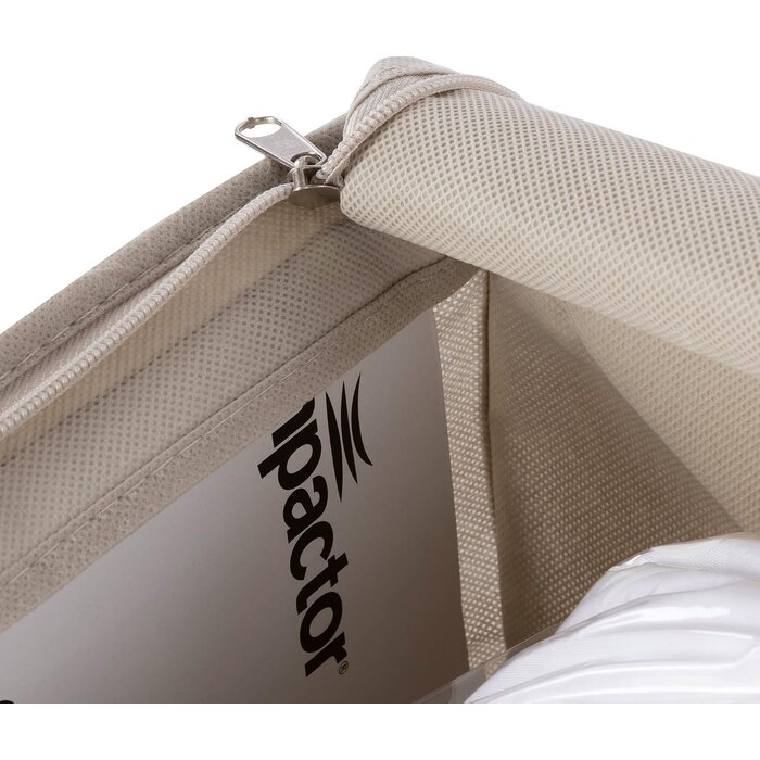 Lot de 3 boîtes de rangement sous vide XXL 210L beige - 33% de remise