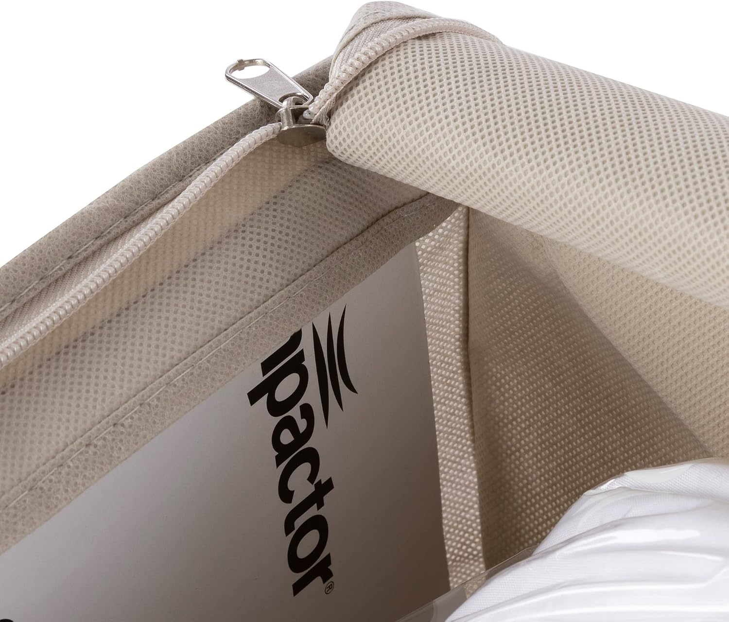Lot de 3 boîtes de rangement sous vide XXL 210L beige - 33% de remise