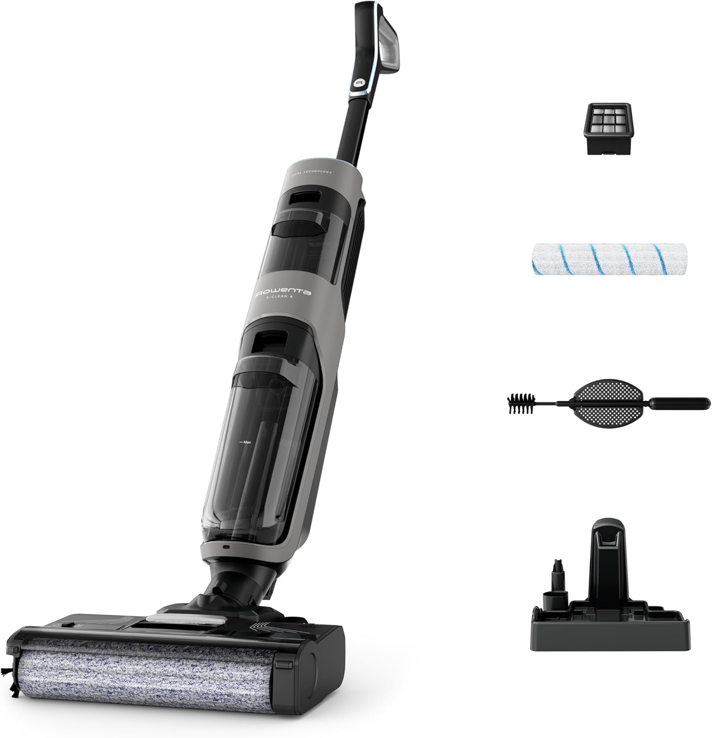 Aspirateur laveur sans fil X-Clean 4 - 42% de remise - Gris