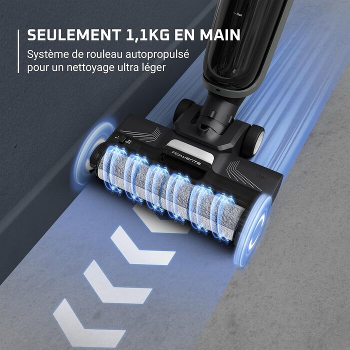 Aspirateur laveur sans fil X-Clean 4 - 42% de remise - Gris