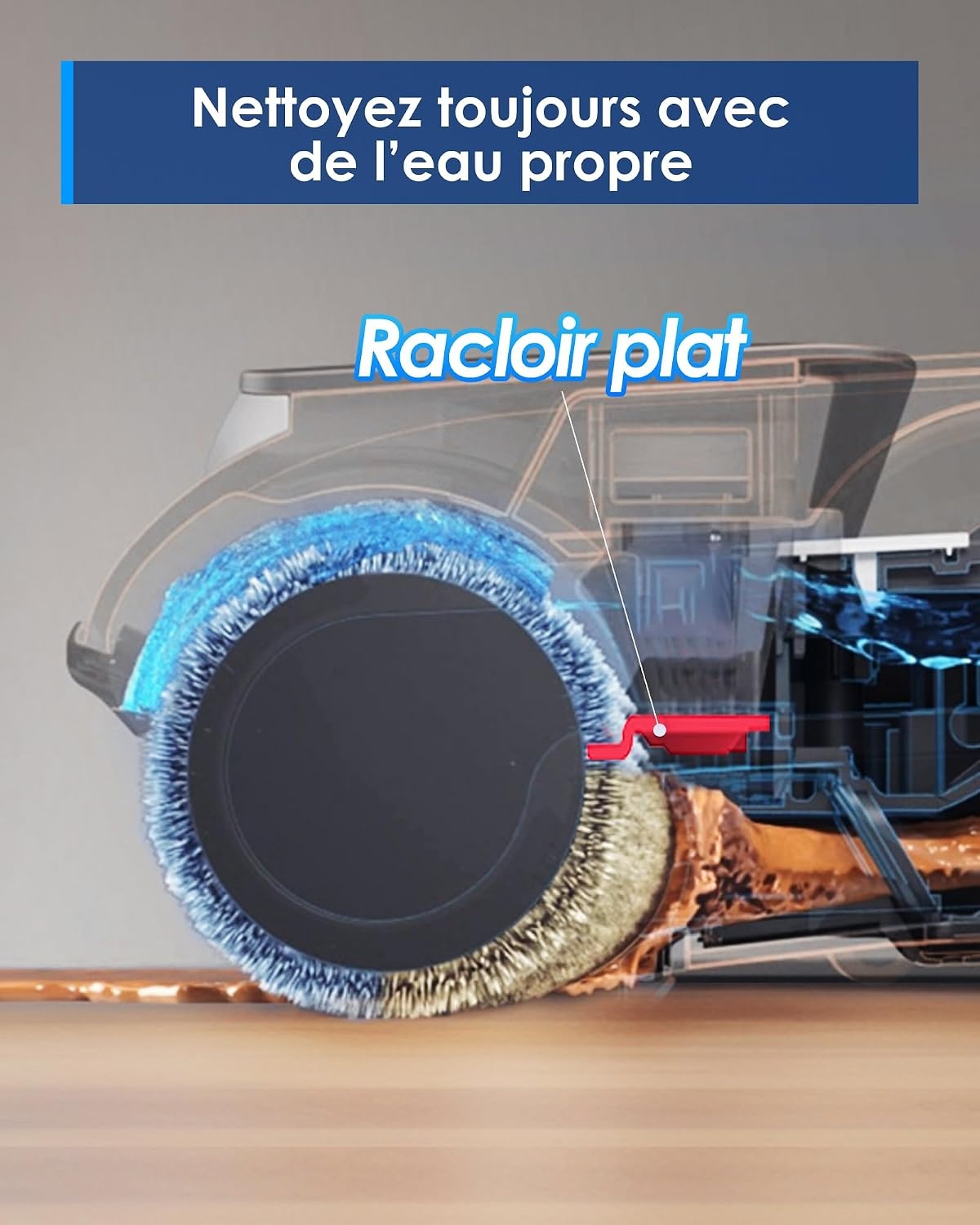 Aspirateur laveur sans fil - 41% de remise sur modèle déballé