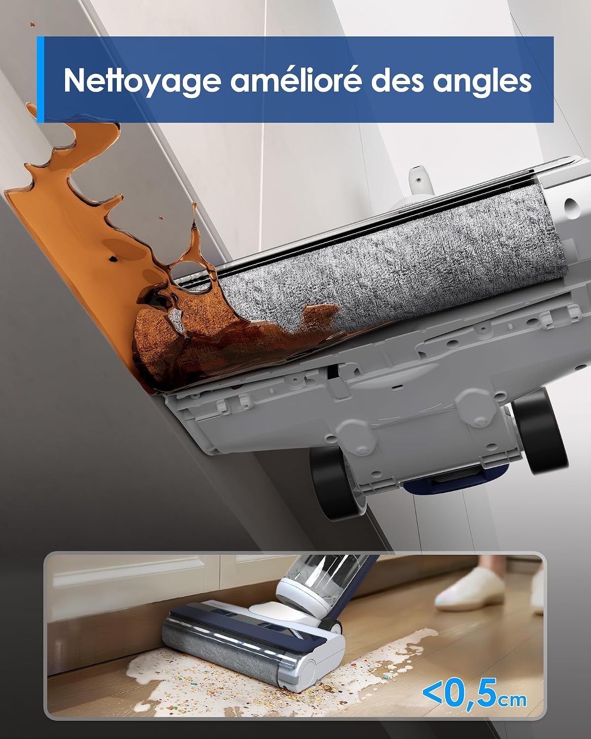 Aspirateur laveur sans fil - 41% de remise sur modèle déballé