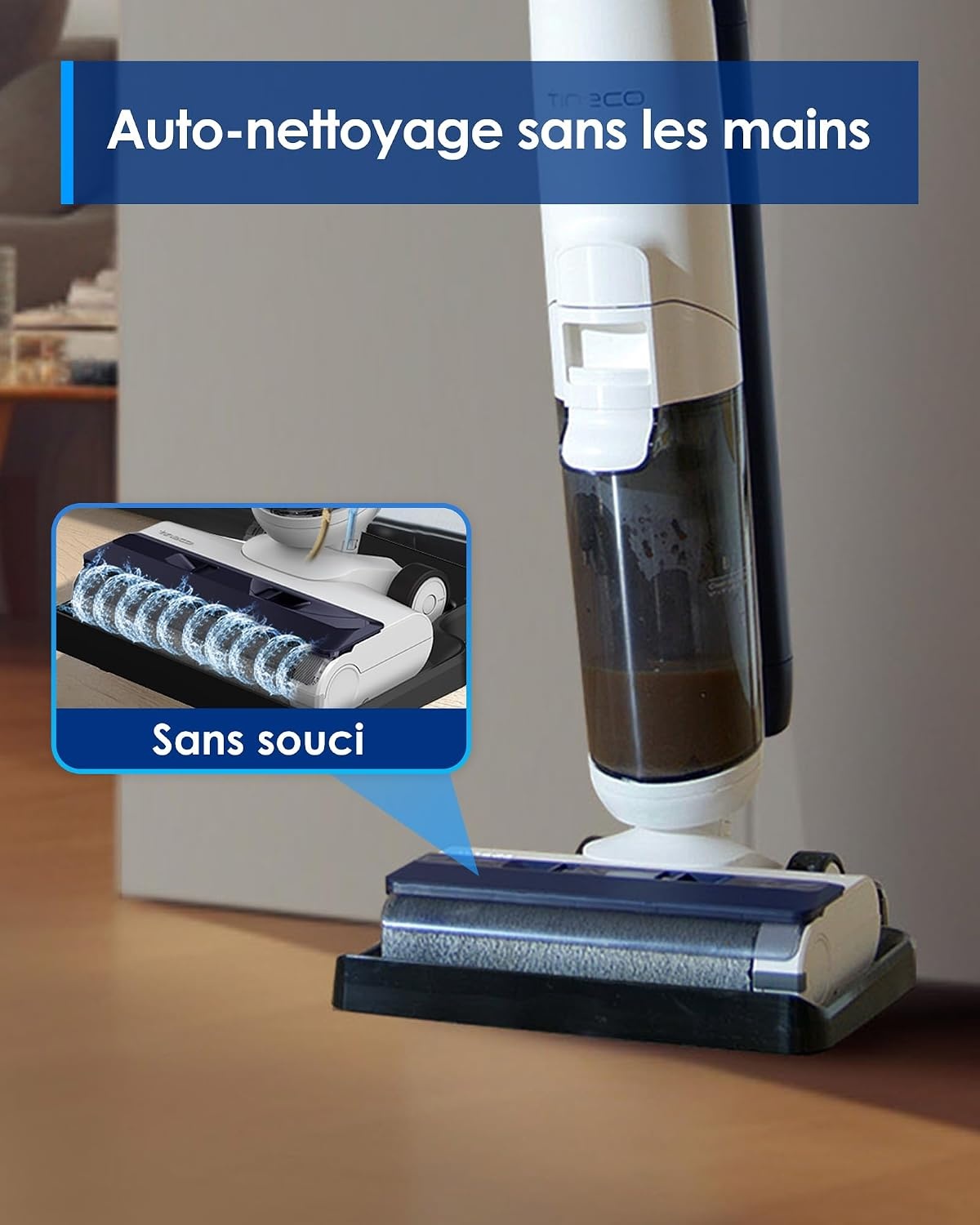 Aspirateur laveur sans fil - 41% de remise sur modèle déballé