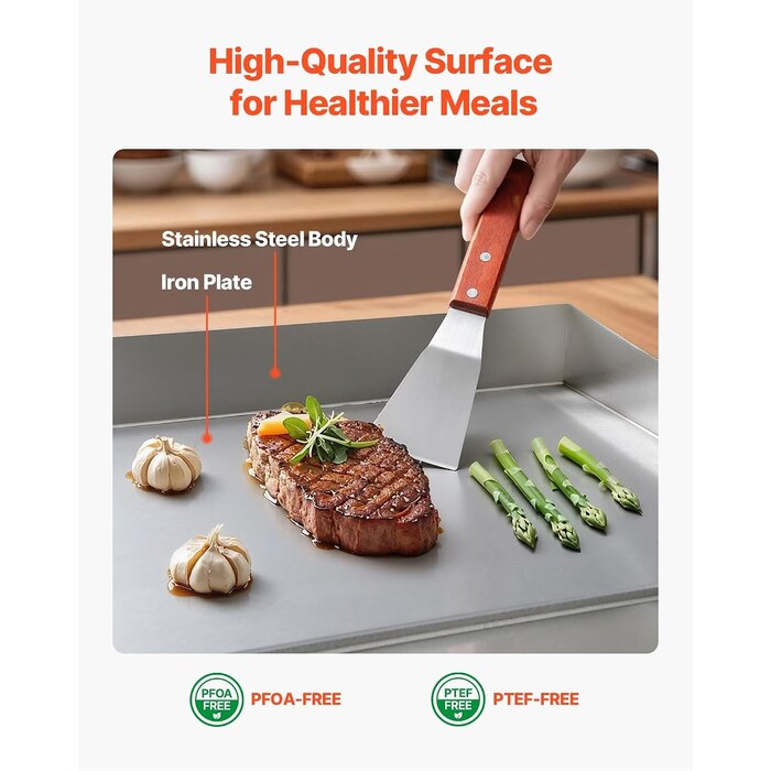 Plaque de cuisson pro électrique 2800W Chrome Taille M - 36% de remise
