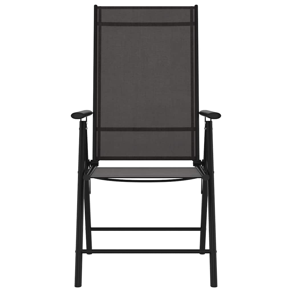 Vidaxl Lot de 6 chaises de jardin pliantes - Noir - 35% de remise