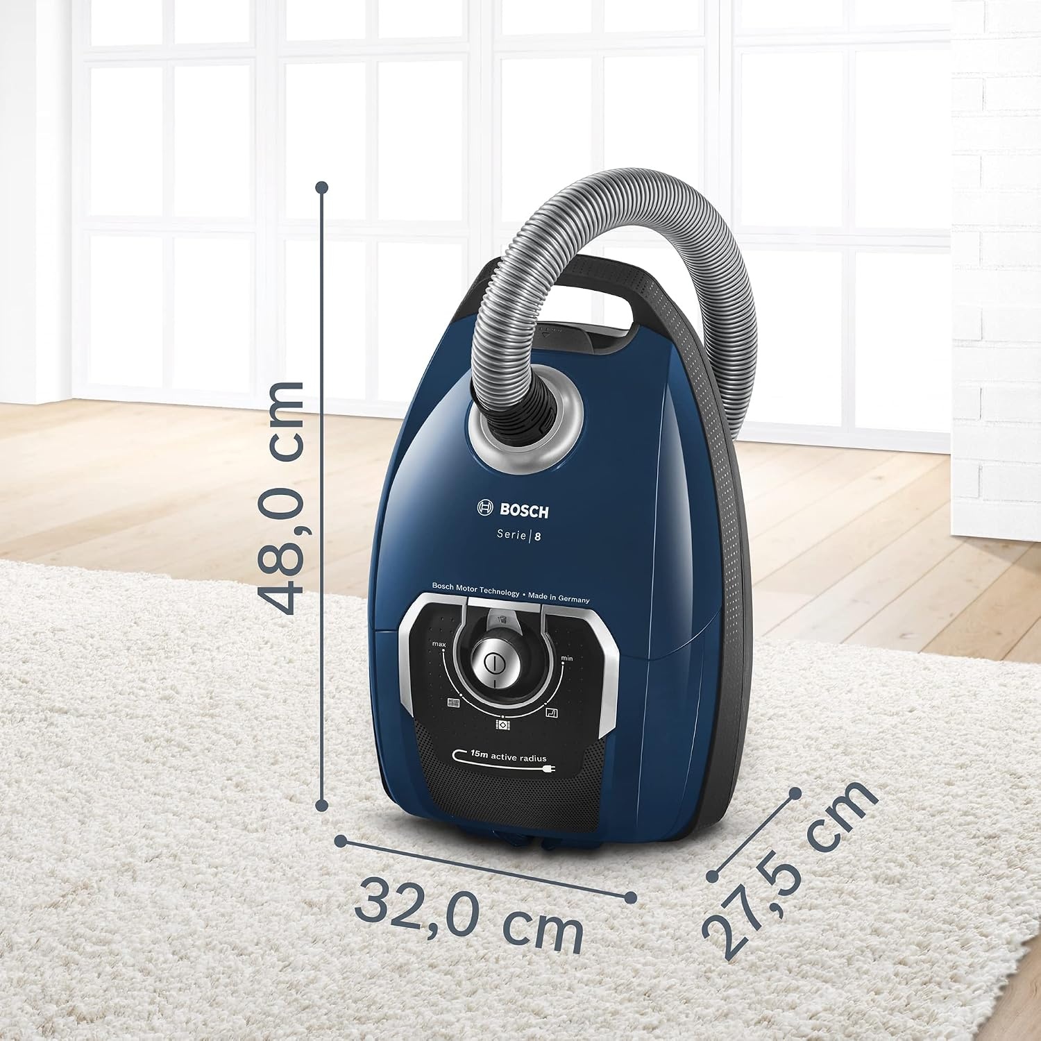 Bosch Aspirateur avec sac performant 650W Bleu - 41% de remise