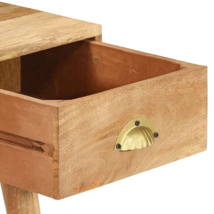 Vidaxl Console en bois de manguier massif 90x45x75 cm - 41% de remise