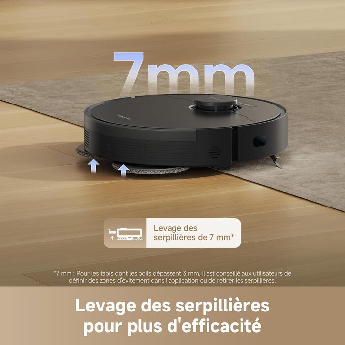 Dreame Robot aspirateur et laveur 13 000 Pa, technologie RoboSwing - 41% de remise