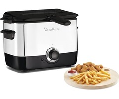 Mini friteuse 1 litre 1000W - Inox - 40% de remise