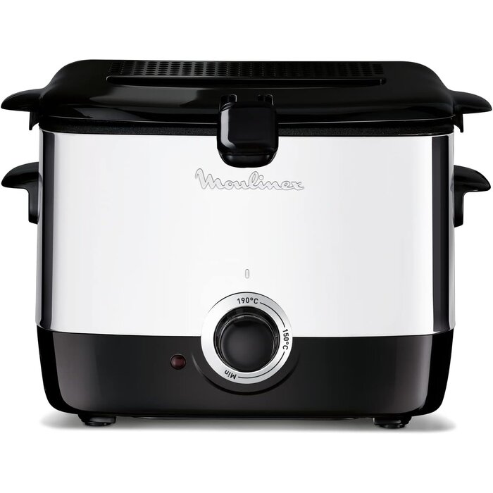 Mini friteuse 1 litre 1000W - Inox - 40% de remise