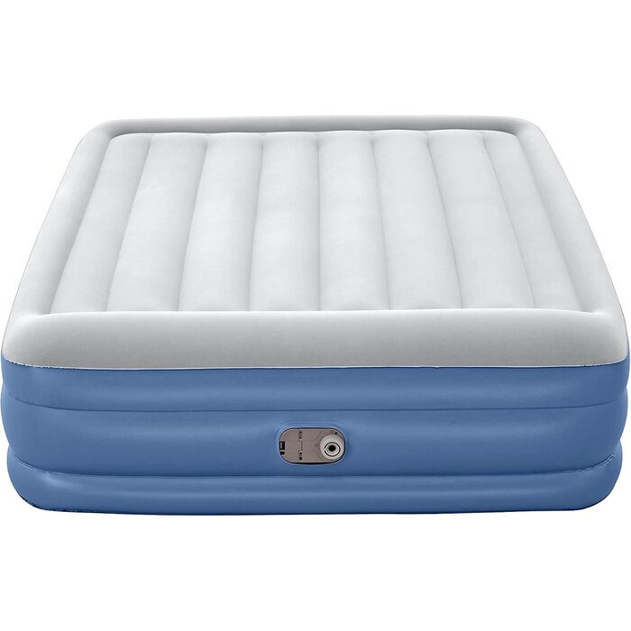Bestway Matelas gonflable Queen 203x152cm avec pompe électrique - 39% de remise