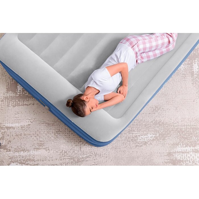 Bestway Matelas gonflable Queen 203x152cm avec pompe électrique - 39% de remise