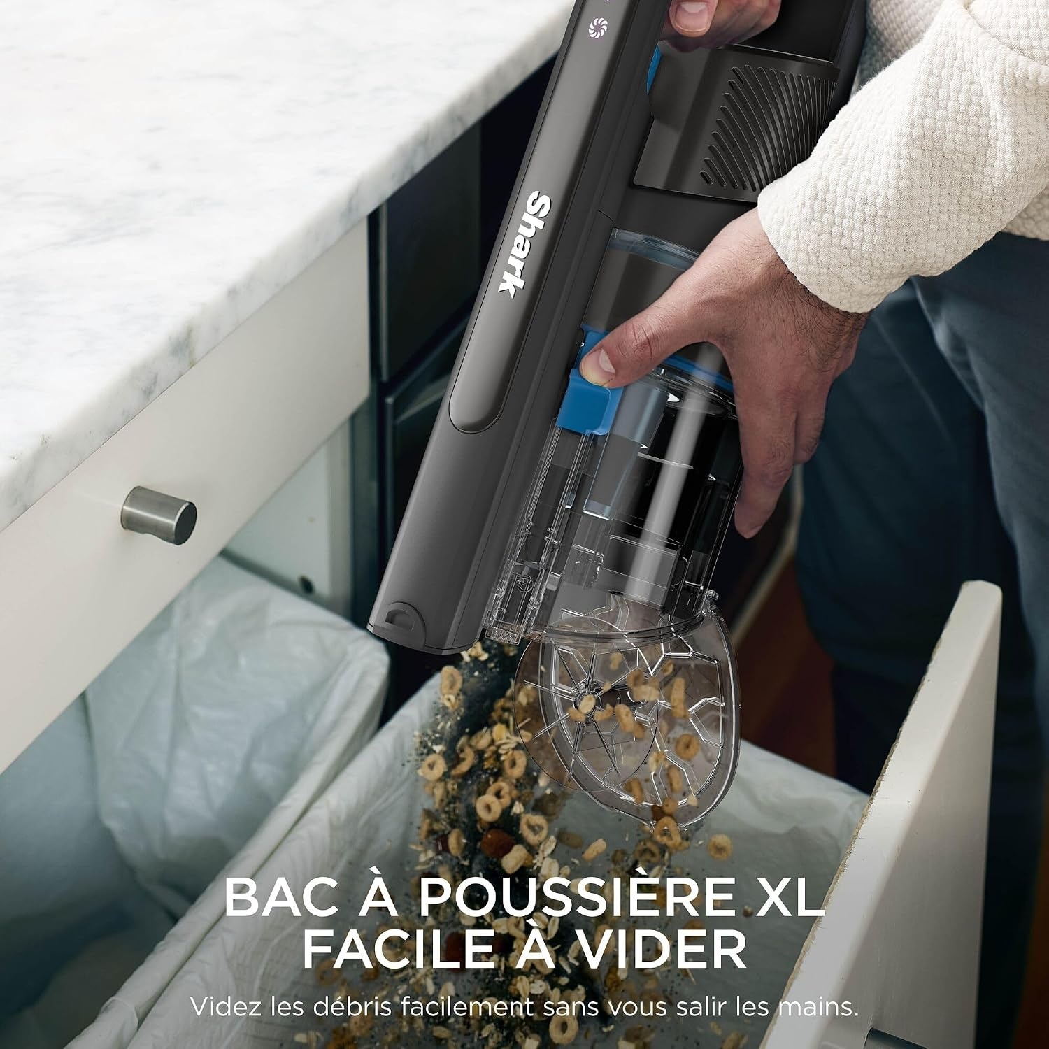 Aspirateur Balai Sans Fil - 60 min d'autonomie - Gris - 41% de remise