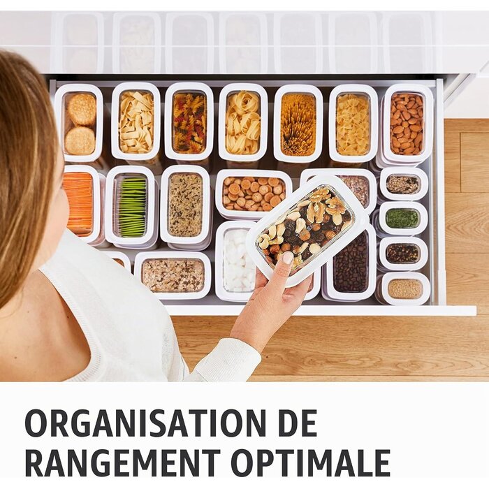 Set de 7 boîtes de conservation hermétiques - 38% de remise