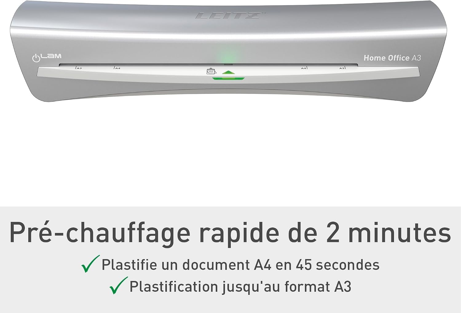 Plastifieuse A3 Rapide - 2 min - Gris - 39% de remise