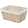 Panier de rangement en jonc de mer - 38,5x28,5 cm - 36% de remise