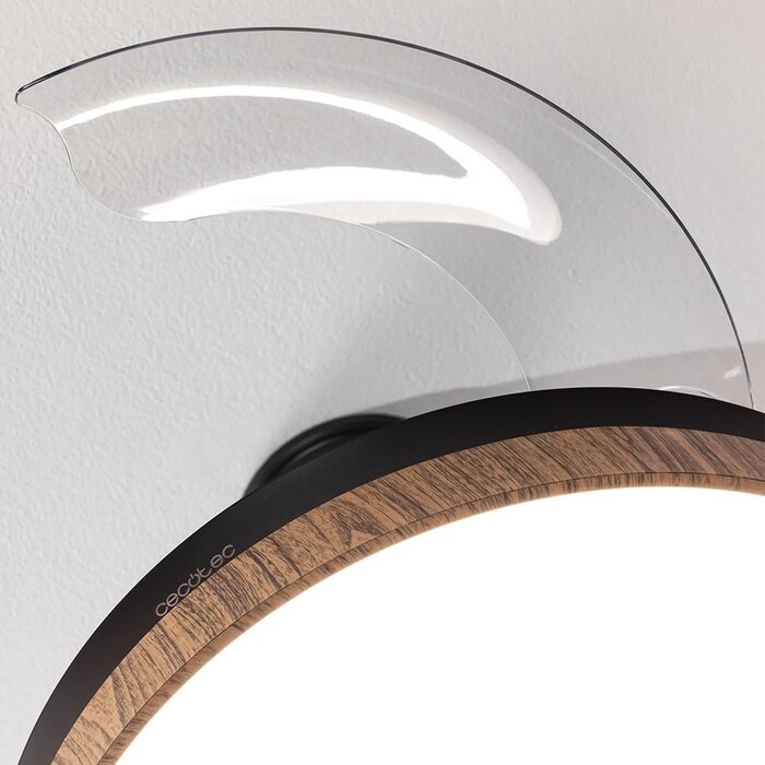 Cecotec Ventilateur plafond 106cm Noir/Bois LED - 41% de remise - État déballé