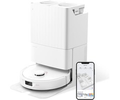 Robot aspirateur laveur avec station auto-nettoyante - 42% de remise