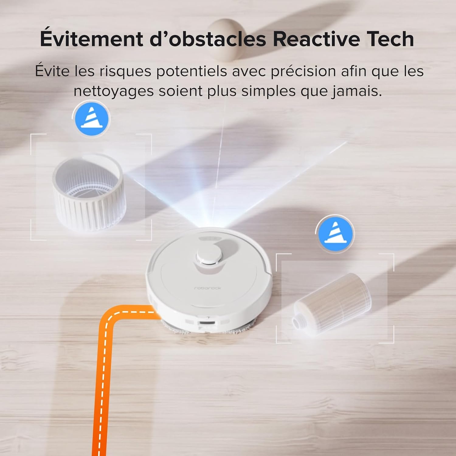 Robot aspirateur laveur avec station auto-nettoyante - 42% de remise