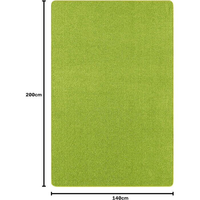 Tapis de salon vert 140x200 cm - Moderne et élégant - 38% de remise