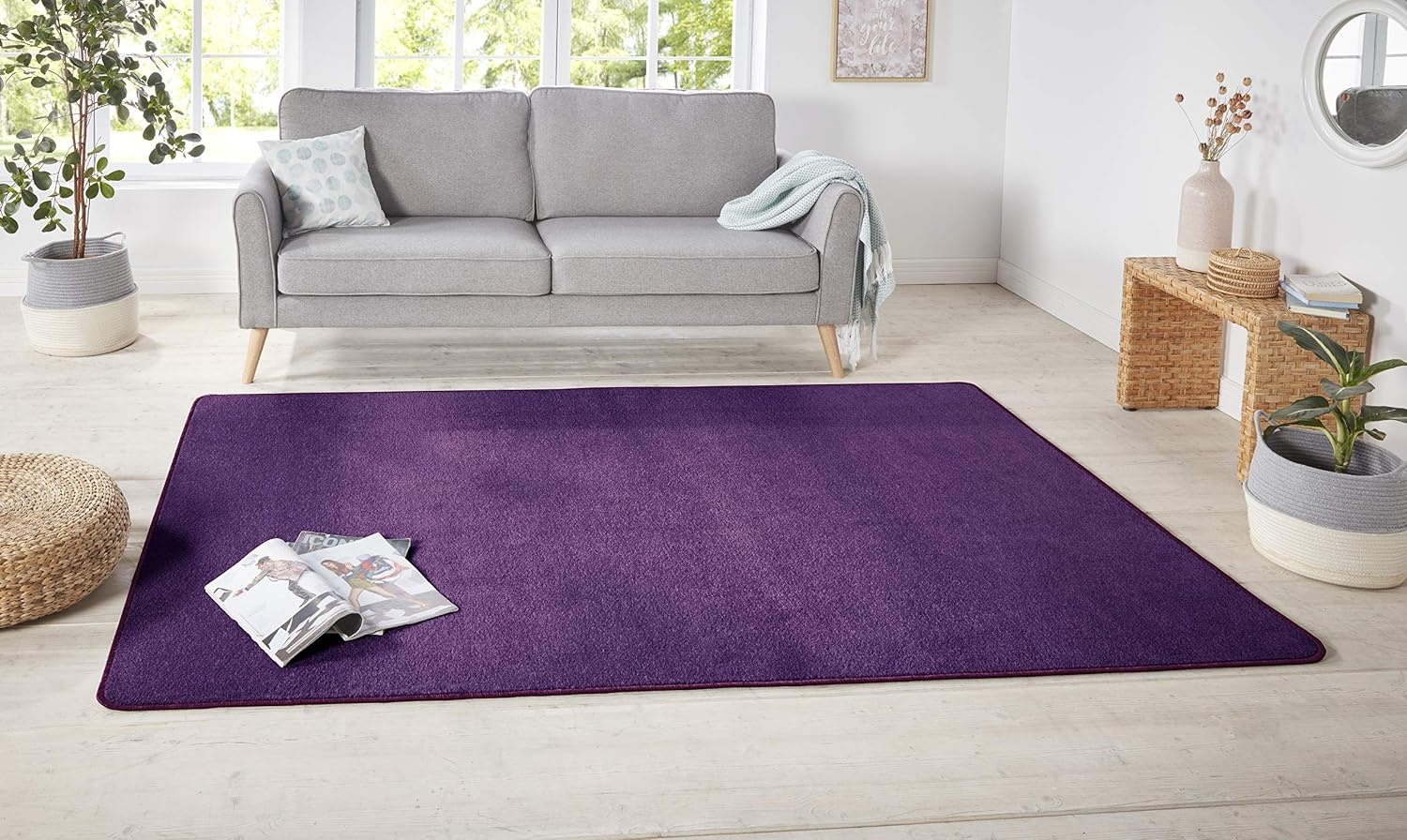 Tapis de salon vert 140x200 cm - Moderne et élégant - 38% de remise