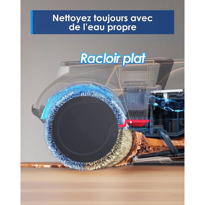 Aspirateur laveur sans fil - 41% de remise sur cet appareil polyvalent