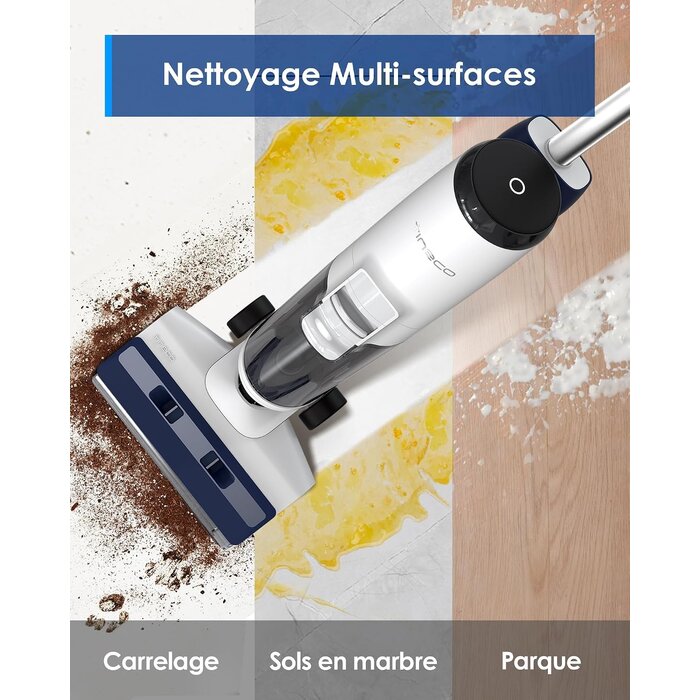 Aspirateur laveur sans fil - 41% de remise sur cet appareil polyvalent