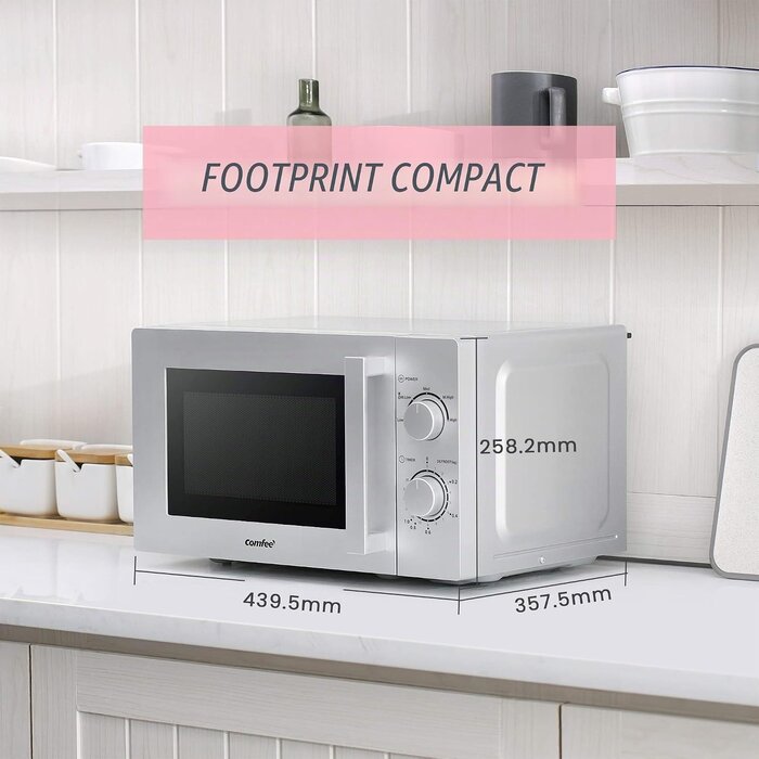 Micro-ondes solo 20L 700W Argent - 40% de remise