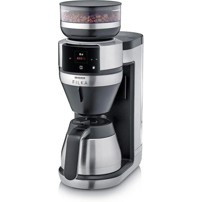 Cafetière avec broyeur 10 tasses - 35% de remise