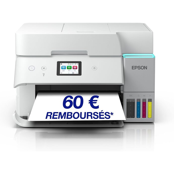 Epson Imprimante multifonction 4-en-1 Wi-Fi - 42% de remise - Blanc