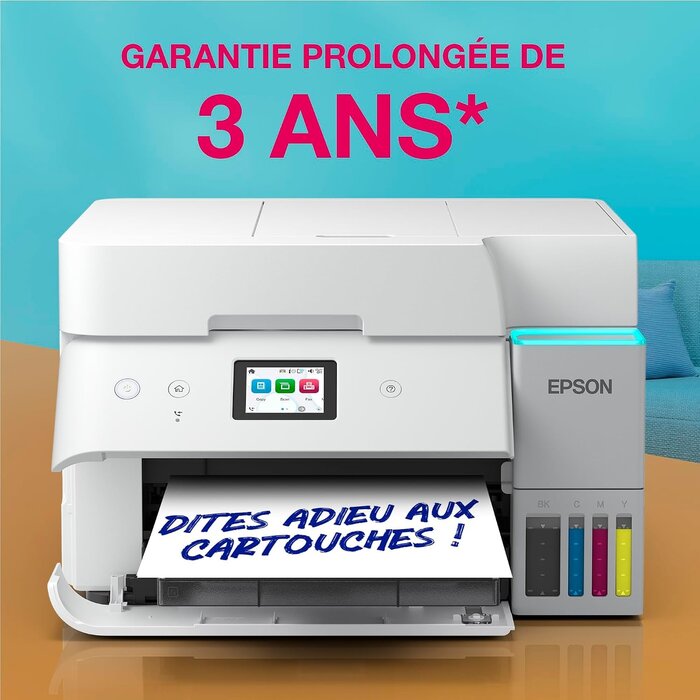 Epson Imprimante multifonction 4-en-1 Wi-Fi - 42% de remise - Blanc
